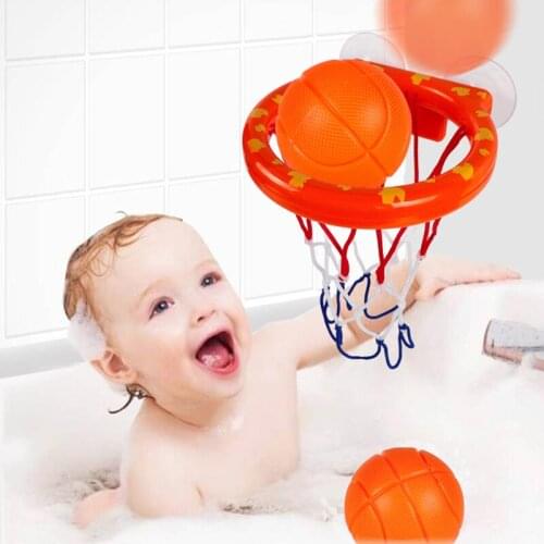 2020 fashion Indoor and outdoor 13.5*14cm small basketball and sucker basketball stands for baby Intelligence toys AA027