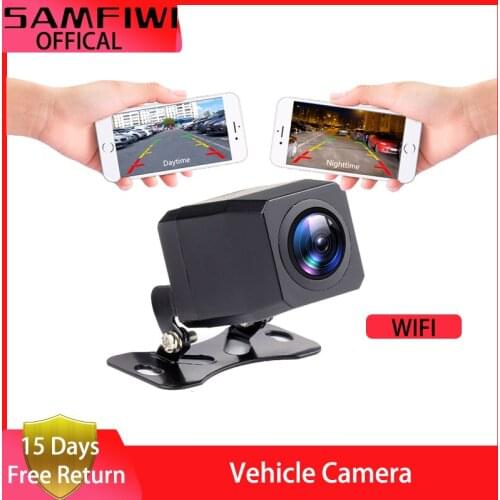 2020 NEW Wireless Car Rear View Camera WIFI Reversing Camera Dash Cam HD Night Vision Mini Body Tachograph for iPhone & Android