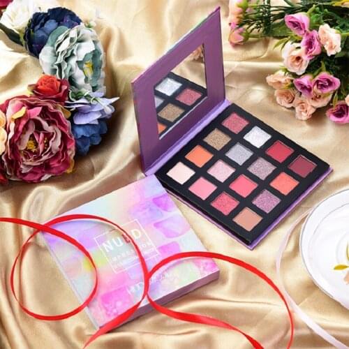2021 new HUDAMOJI16 color dazzle color, eye shadow, pearl matte eyeshadowpaleet makeup pallete
