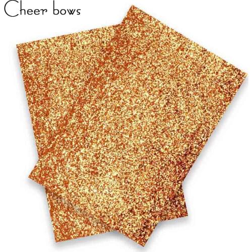 22*30CM Solid Hard Chunky Glitter Fabric DIY Hairbow Accessories Christmas Apparel Sewing Fabric DIY Handmade Materials