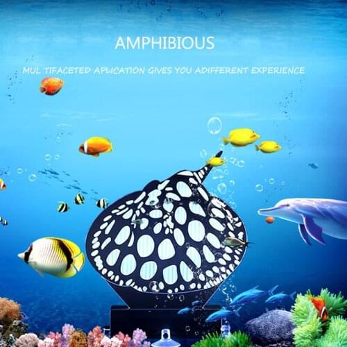 Aquarium For Fish Lights Remote Control Timing Beautify Fish Tank Decoration Novelty Diving Lamps