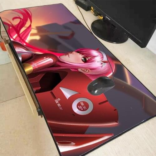 Darling In The FranXX Anime Large Gaming Oversized Game Laptop Desk Pad Mouse Pad Office Multiple Size Desk Mat for CSGO DOTA