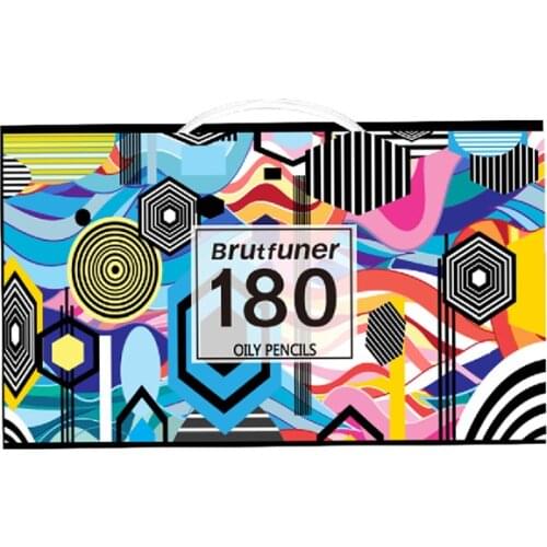 Brutfuner 48/72/120/160/180 Colors Wood Colored Pencils Set Oil HB Drawing Sketch For School Student Gifts Art Supplies