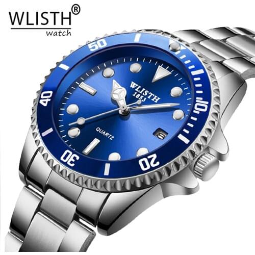 Mens Watches Casual Quartz Watches Men Stainless Steel Ananke Top Brand Luxury Waterproof Relogio Masculino Esportivo Gift Clock