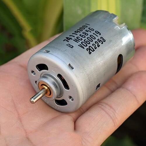 DC12-24V 14800-30000rpm high speed powerful electric tool 545 DC motor with precious metal brush, for vacuum cleaner