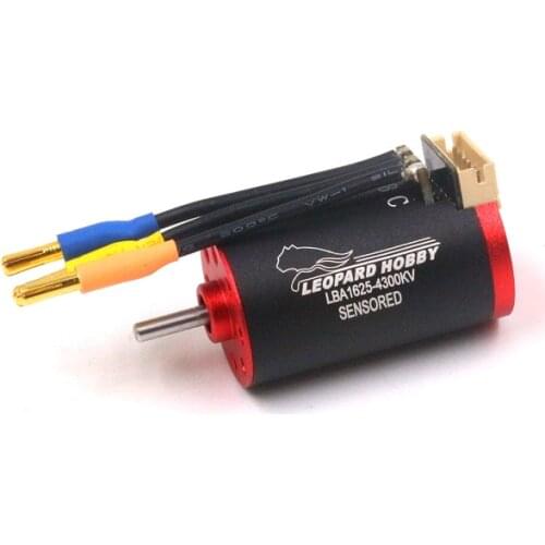 Leopard Hobby LBA1625 4300KV sensored brushless inrunner 2-pole 130 RC motor for 1/28 Mini-Q Mini-Z WLtoy K969/K979/K989/P939
