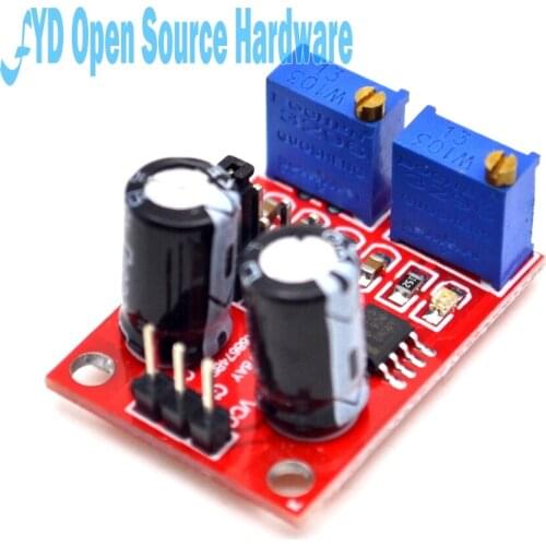 NE555 pulse frequency, duty cycle adjustable module,squarerectangular wave signal generator,stepping motor driver