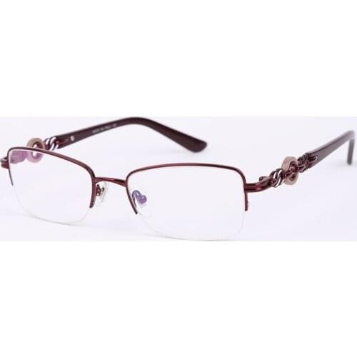 2021 Reading Glasses for Women Half-frame Diopter Glasses Male Presbyopic Eyeglasses eyewear +1.0+1.5+2.0+2.5+3.0+3.5+4.0