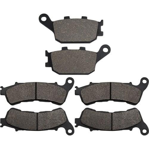 Yerbay Motorcycle Front and Rear Brake Pads For Honda CB600 CB 600 Hornet 2007-2013 CBF600 CBR 600 ONLY ABS Model 2008-2013