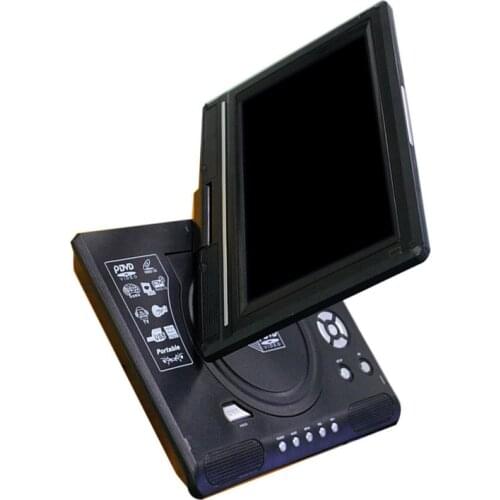 9.8" Portable DVD Player HD Video Player AV Input Output Car Mini TV Playing Device US/UK/EU/AU Plug
