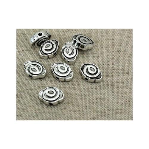 10pcs/lot Tibetan Silver cloud spacer Loose Bead Spacer Beads Connectors for DIY Jewelry Making bracelet dg4s