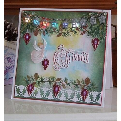 Christmas Lanterns Metal Cutting Dies Stencils for DIY Scrapbooking Decorative Crafts Supplies Embossing Paper Card New 2018 Die