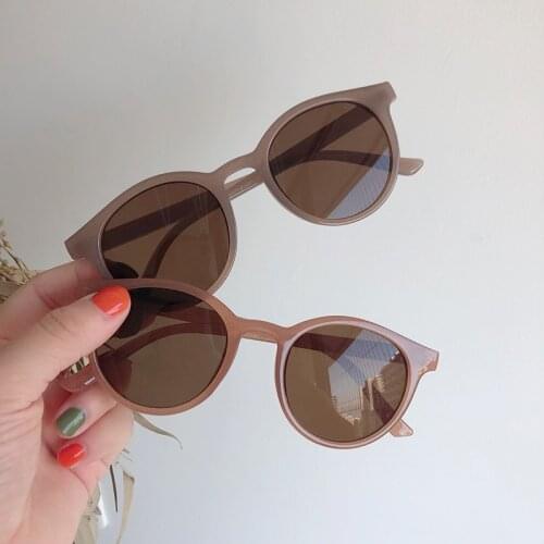 Round Sunglasses Women Brand Designer Vintage Small Sun Glasses For Men Grade Lady Korean Style Shades Cat Eye Eyewear Lunettes