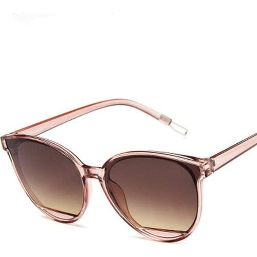Classic Oval Women Sunglasses Female Vintage Luxury Plastic Brand Designer Cat Eye Fishing Sun Glasses UV400 Fashion for Driver