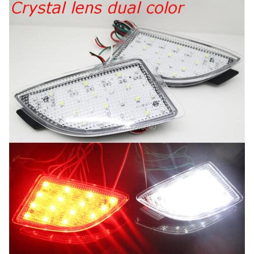 LED Rear Bumper Reflector Light tail brake stop turn signal Light lamp fit for Mazda3 hatchback skyactive Mazda3 Axela 2013