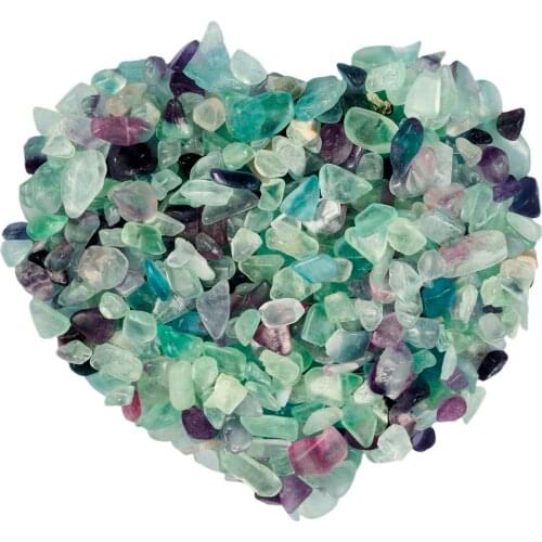 TUMBEELLUWA 1lb (460g) Tumbled Stones Chips Crushed Stone Healing Reiki,Crystal Jewelry,Home Decoration Crafts