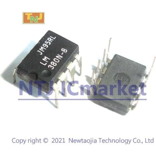 10 PCS LM380N-8 DIP-8 LM 380N-8 LM308 Audio Power Amplifier IC CHIP