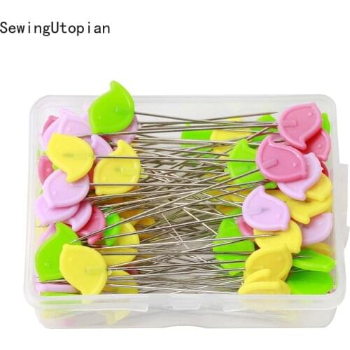 50Pcs/Box Patchwork Pins Positioning Needle Sewing Marker Needle Dressmaking Pins DIY Handmade Make Garment Accessory