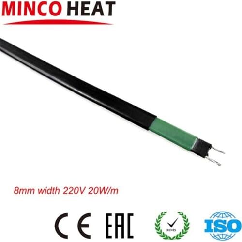 8mm 20W/m can be used inside pipes Self-regulating Freeze Protection Heating Cable/Hot wire for defrost, snow melting,etc