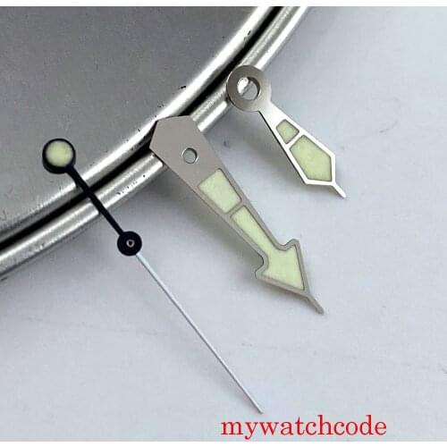 Wristwatch Accessories C1 Green Luminous Watch Hands Fit NH35 NH36 SKX 4R35 Automatic Movement