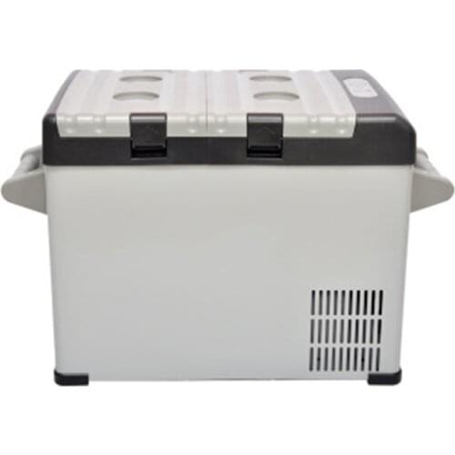 42L Car Portable Freezer Mini Fridge Compressor Box Fridge Insulin Ice Chamber 12/24V Dual-Use Mini Refrigerator 110-220V