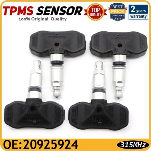 Tire Pressure Monitoring Sensor 20925924 For PONTIAC G5 G6 GRAND PRIX MONTANA CHEVROLET EXPRESS 1500 2007-2009 315mhz 10394110
