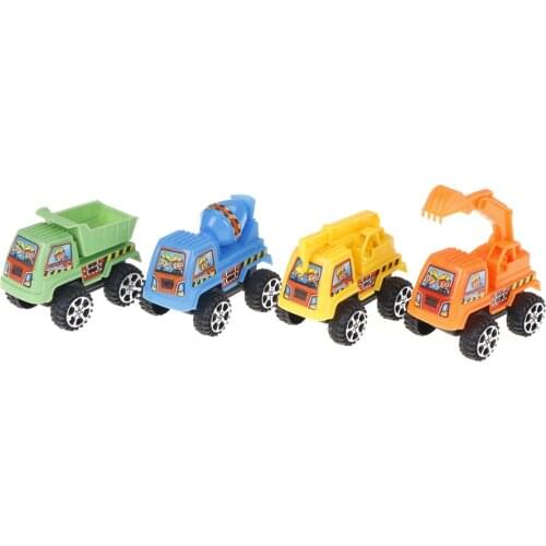 Children Kids Car Toys Tractor Toy Truck Autos Cute Car For Boys Pull Back Car Model Kids High Quality Toys Gifts