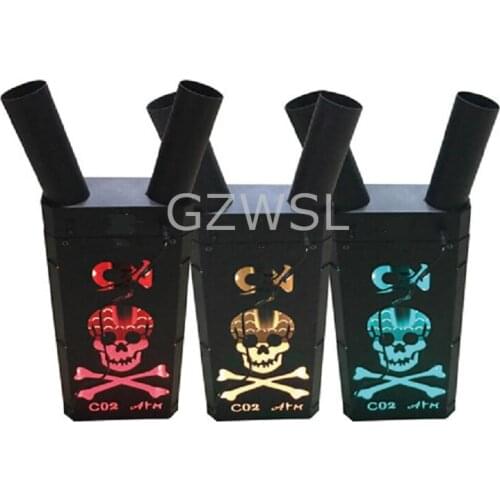 Double tube arm led cryo jet co2