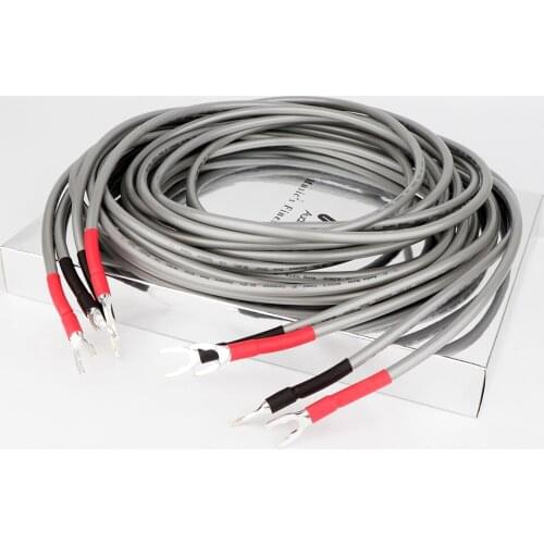 Hi-end AN-SPXII Speaker Cable, Spade terminal Plug Loudspeaker Cable with original box 3M