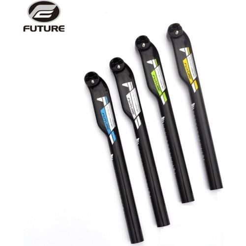 FUTURE Carbon Seatpost Road Bike Carbon Seatpost 27.2 30.8 31.6 *400mm Seat Post Tija Carbono MTB Offset 20 mm Bike Parts