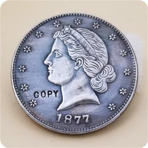 COPY REPLICA USA 1877 50C Paquet Liberty Half Dollar Patterns COPY COIN