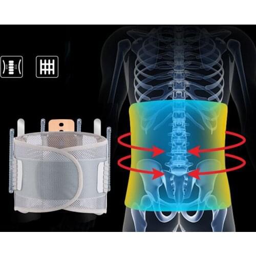 Waist Lumbar Support Waist Pain Back Injury Supporting Brace Corrector Espalda For Fitness Weightlifting Belts Sports Safety