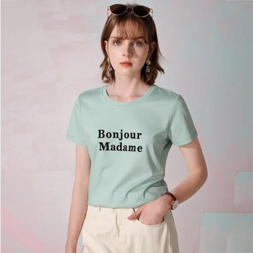 Женские свободные футболки KXMZ China At AliExpress