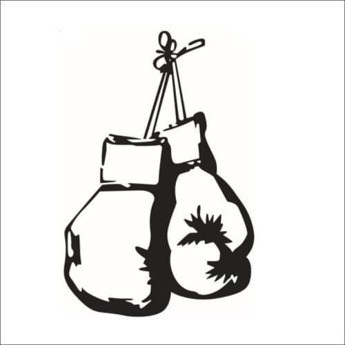 LWmall Self-adhesive PVC Bedroom Decoration Glove Graffiti Stickers