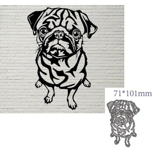Metal cutting dies cut die mold Animal dog decoration Scrapbook paper craft knife mould blade punch stencils dies