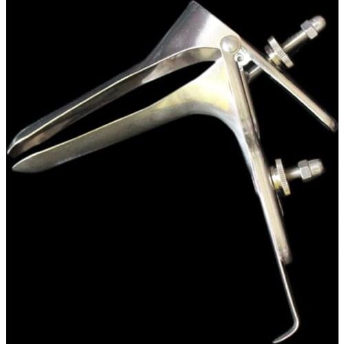 Stainless Steel Vagina Anal Dilator Couple Sex Toys Vaginal Genitals Speculum Mirror Medical Device Anal Insertion Sex Products