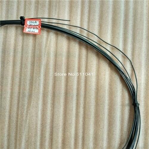 Nitinol wire,SMA niti wire length is 9meters. diameter is 1.6mm and temperature is 80 degree, free shipping