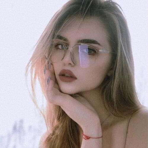 Vintage Cat Eye Glasses Frame Women Optical Glasses Eye Gasses Men Retro Eyeglasses Prescription Glasses Oculos 5449