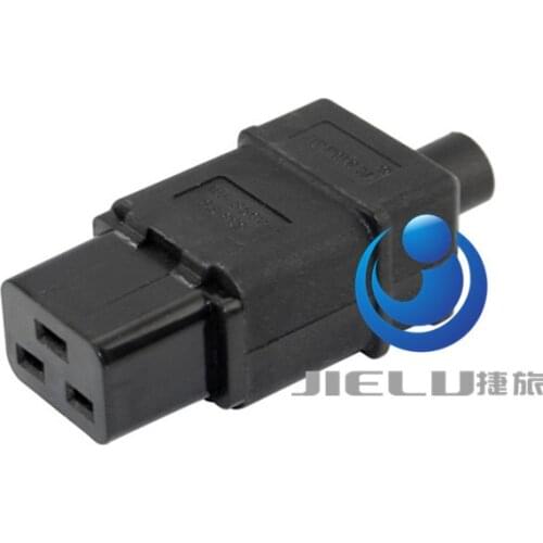 PDU UPS 16A 250VAC IEC 320 C 19 plug, IEC C19 DIY plug, IEC 320 C19 connector IEC C19 female Plug 16A Connector