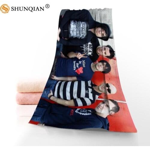 Custom simple plan Towels Microfiber Fabric Popular Face Towel/Bath Towel Size 35x75cm, 70x140cm Print your picture