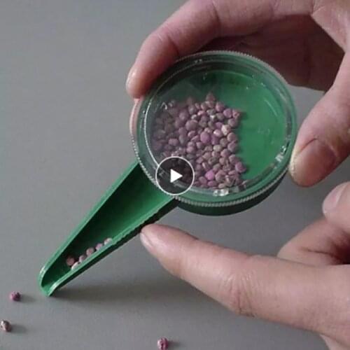 Seed Disseminator Plant Sower Garden Supplies Adjustable Portable Flower Grass Sower Hand Held Gardening Tools Farm Acce Gadgets