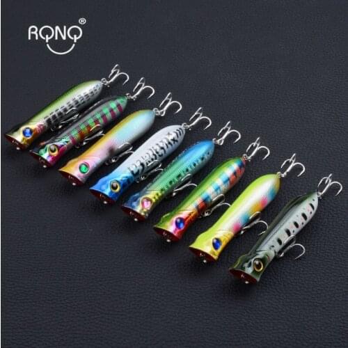 RQNQ 1PCS 3D Fisheye Long Range Attack Pencil Bait 8cm /12.2g Floating Fishing Lure Hard Baits Artificial Fishing