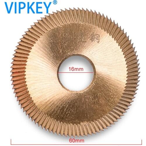 HSS 60*16*6mm Key Cutting Machine SawBlade For 238BS 2AS RH-2 BW-9 Horizontal Key Machine Disk Key Cutter Locksmith Tools