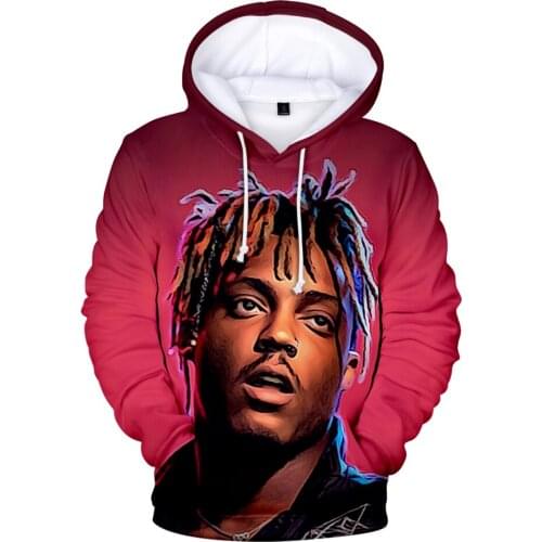 Popular Juice WRLD 3D Hoodies Men Women Sweatshirts Harajuku Pullovers Print Hooded Boys Girls TracksuitsClothing