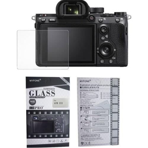 Camera Tempered Glass Screen Protector For Sony 5R 5T 3N 6N 7N A7 A7R A7S A7K A7R2 A7S2 A7RM2 A37 A58 A6000 A5000 A5100