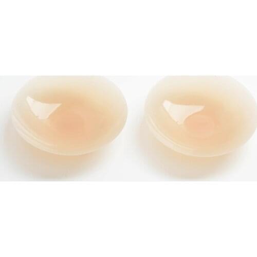 Womens Thin Pasties Reusable Adhesive Silicone Nipple Covers, Strapless Sticky Bras, Wedding Dress Gowns Accessories