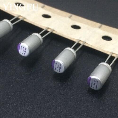 200pcs 330uF 2.5V SANYO OS-CON SEPC 5x9mm Super Low ESR 2.5V330uF For Motherboard/VGA Solid Capacitor