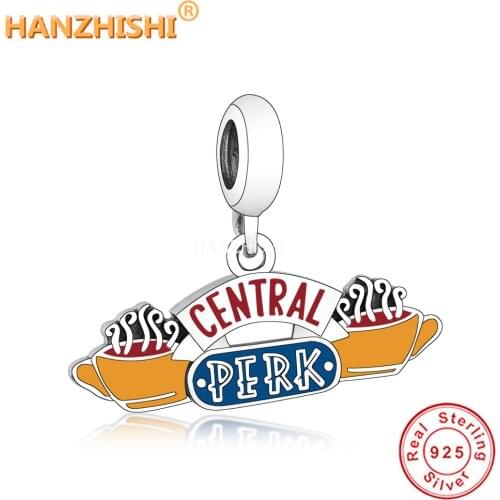 2021 Real 925 Sterling Silver Shinning Enaml Sofa Dangle Charm Feather Beads Fit Original Pandora Charm Bracelet Jewelry Making