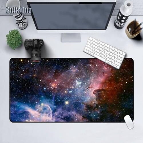 400x800mm Large Space Galaxy Star Mouse Pad Computer and Office Desk Mat Gamer Keyboard Table Pad Gaming Accessories Art Mouspad