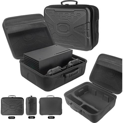 Carrying Case for Xbox Series X Game Console Travel Controllers Storage Bag Applicable model for Xbox Series X high quality and